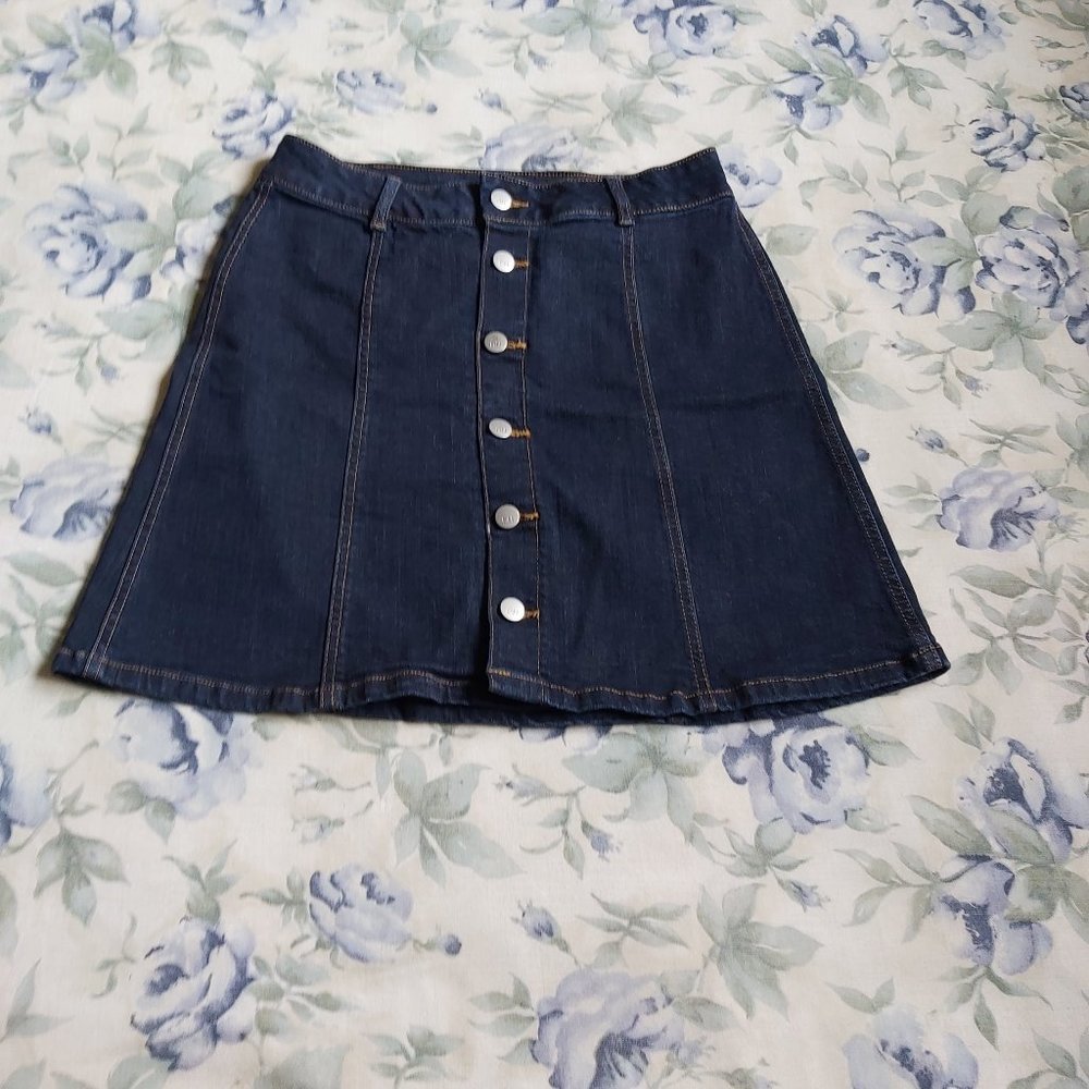 Denver Hayes Denim Skirt – Blue Size 4